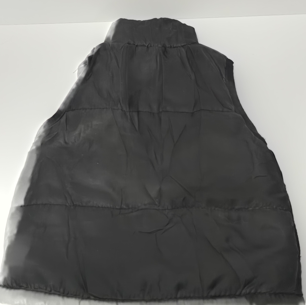 Dkny infant toddler black quilted vest sz 12 months - Picture 2 of 6